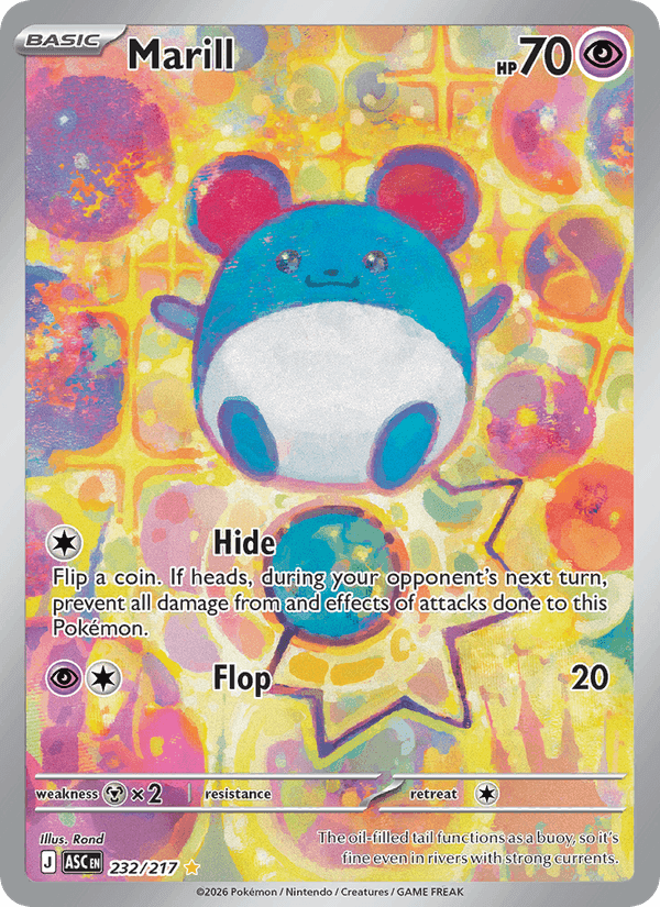 Pokemon Marill 204/193 SV02 Paldea Evolved Near Mint / Mint