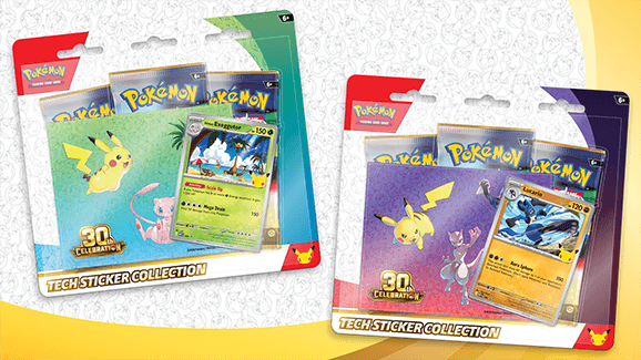 Pokemon TCG 30th Anniversary Tech Sticker